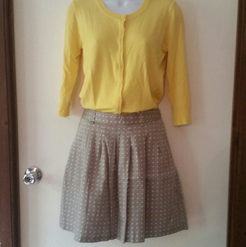 Limited A-line Polka Dot Skirt